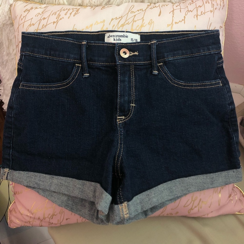 denim shorts